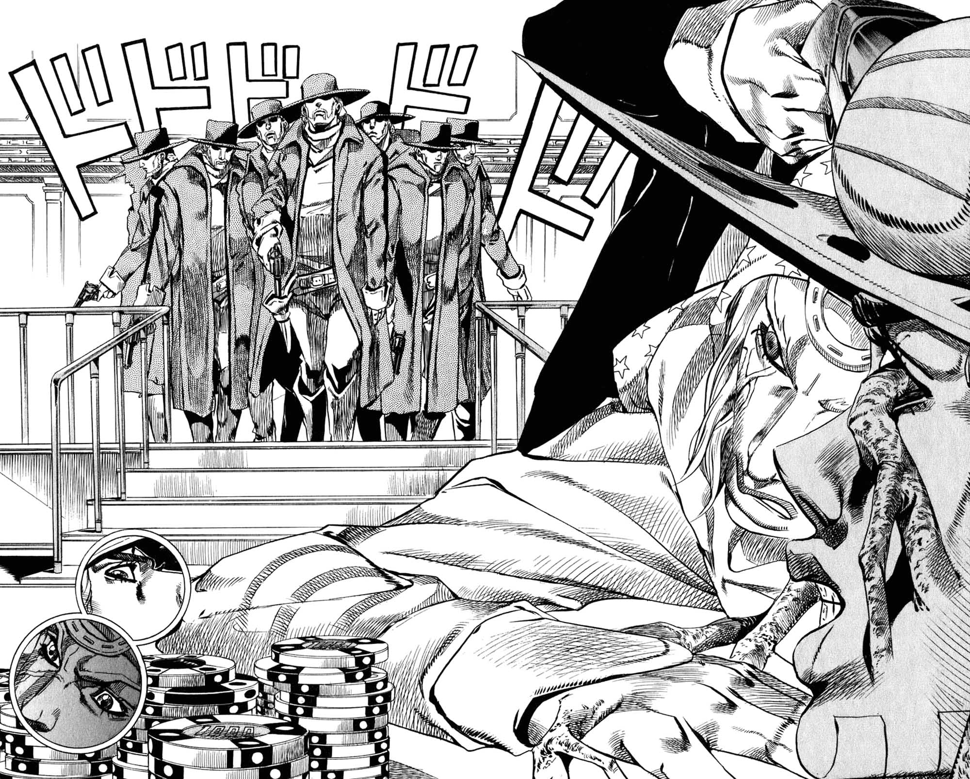 Read JoJo's Bizarre Adventure Part 7  Steel Ball Run PT-BR Manga Online
