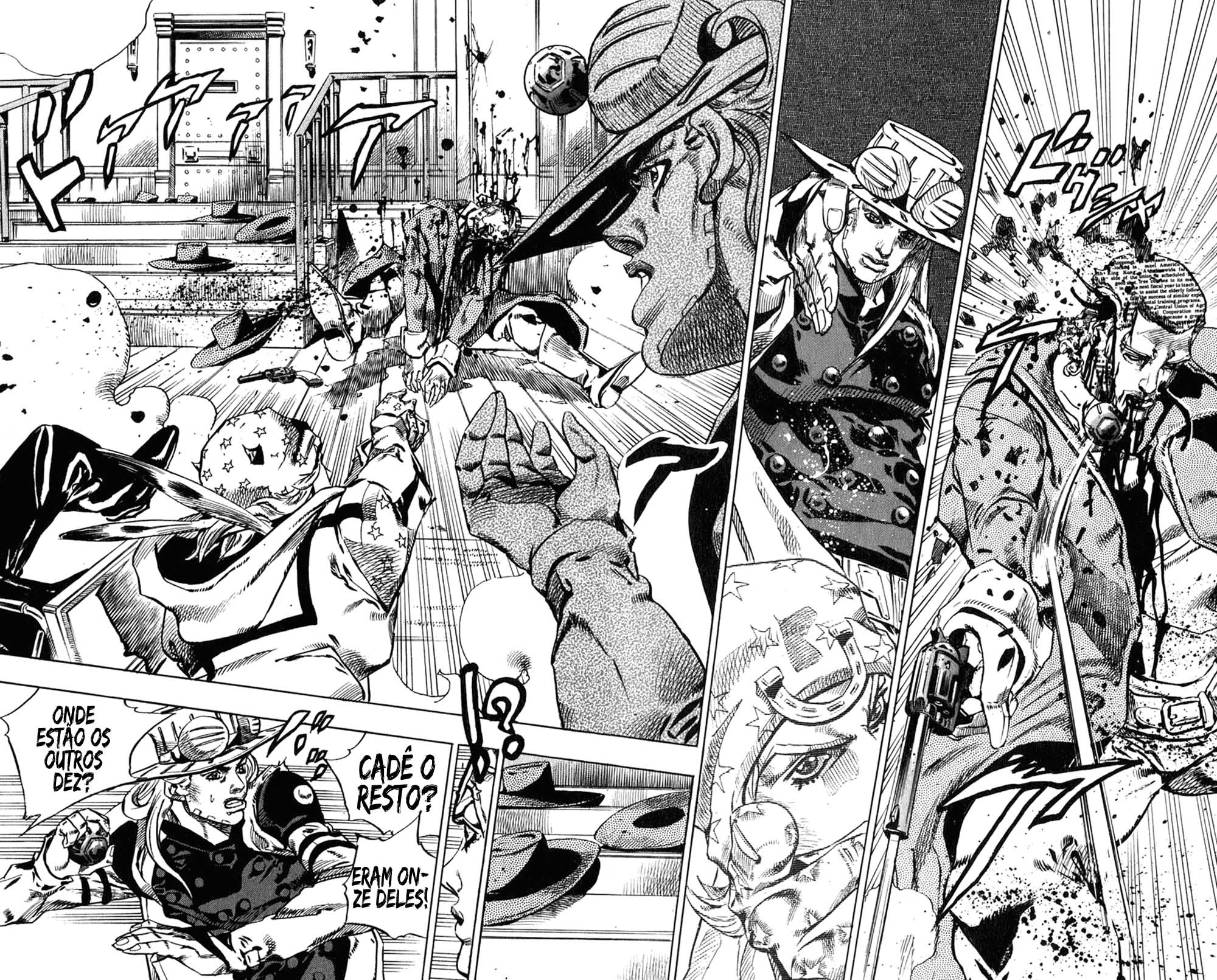 Read JoJo's Bizarre Adventure Part 7  Steel Ball Run PT-BR Manga Online