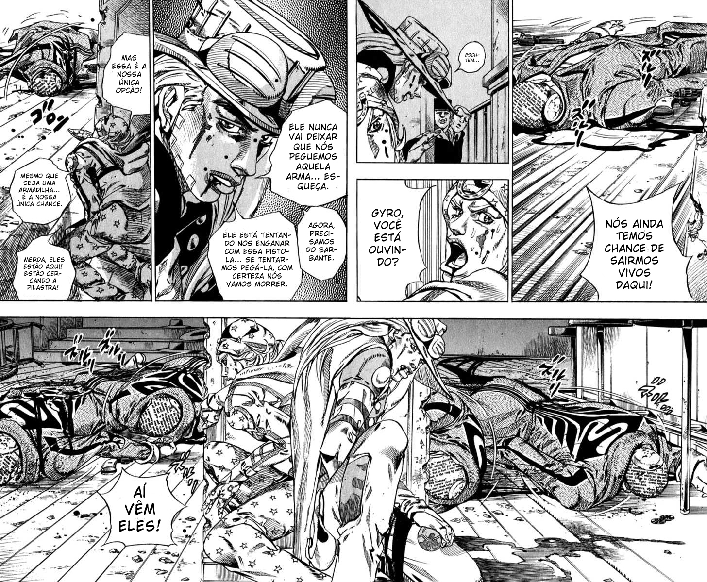 Read JoJo's Bizarre Adventure Part 7  Steel Ball Run PT-BR Manga Online
