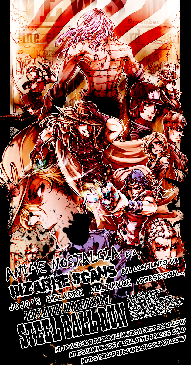 Read JoJo's Bizarre Adventure Part 7  Steel Ball Run PT-BR Manga Online