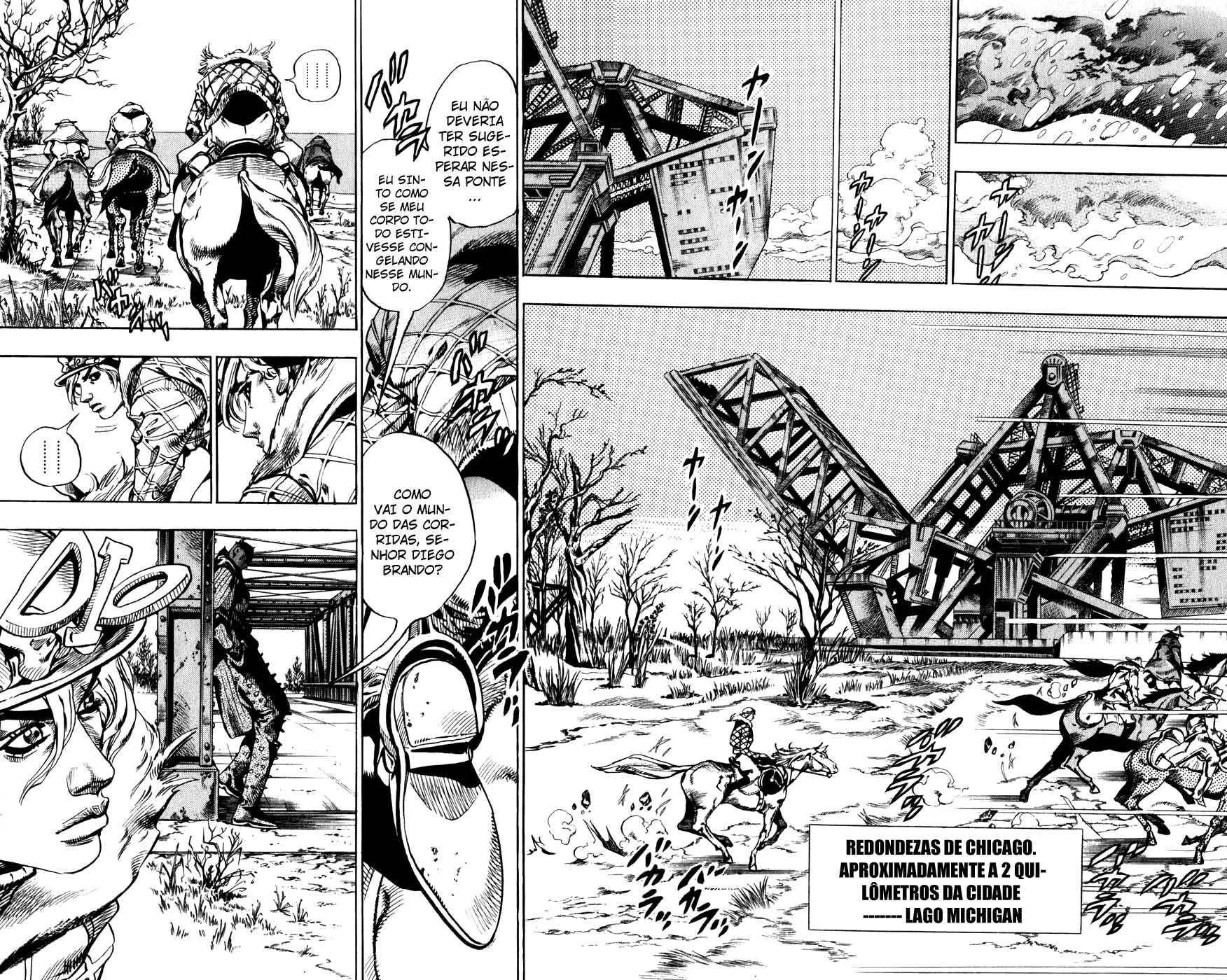Read JoJo's Bizarre Adventure Part 7  Steel Ball Run PT-BR Manga Online