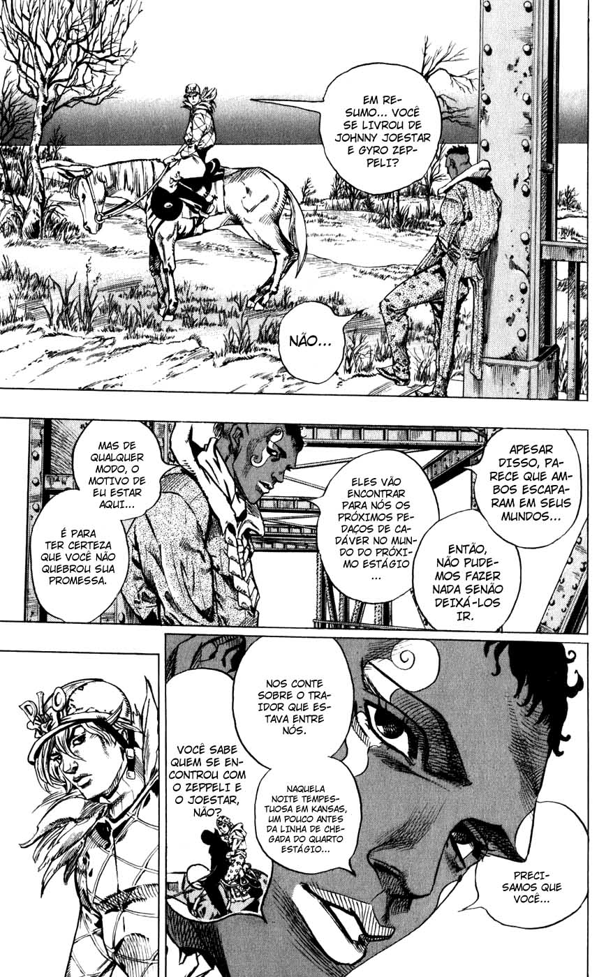 Read JoJo's Bizarre Adventure Part 7  Steel Ball Run PT-BR Manga Online