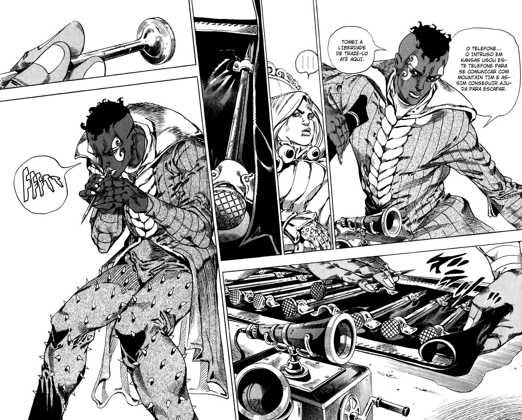 Read JoJo's Bizarre Adventure Part 7  Steel Ball Run PT-BR Manga Online