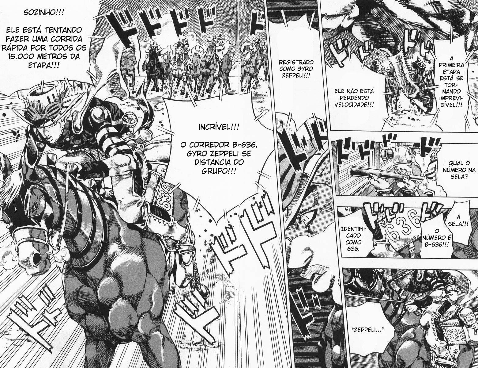 Read JoJo's Bizarre Adventure Part 7  Steel Ball Run PT-BR Manga Online