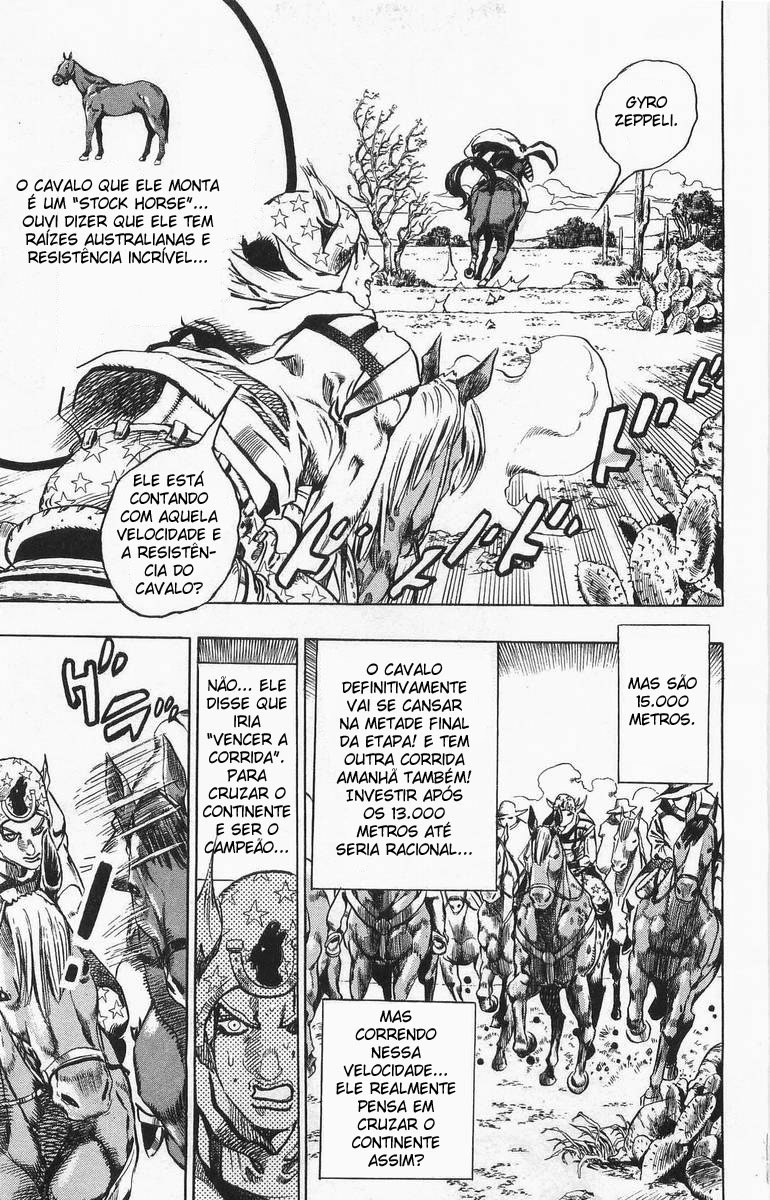 Read JoJo's Bizarre Adventure Part 7  Steel Ball Run PT-BR Manga Online