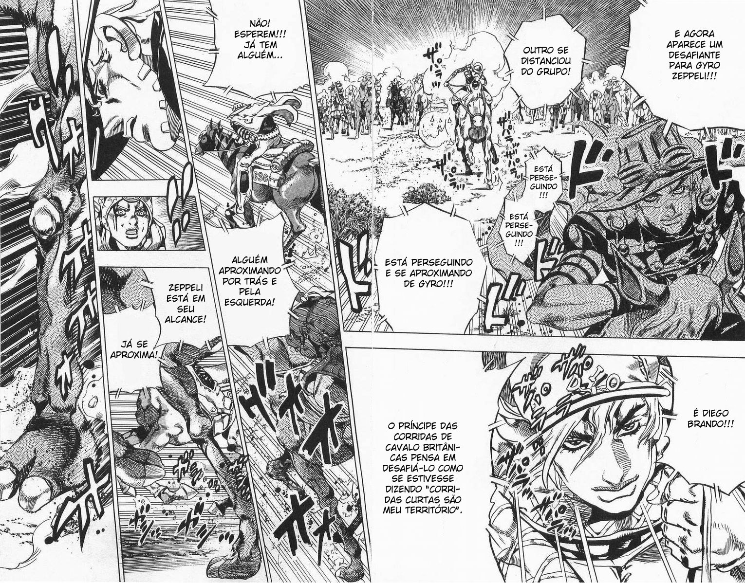 Read JoJo's Bizarre Adventure Part 7  Steel Ball Run PT-BR Manga Online
