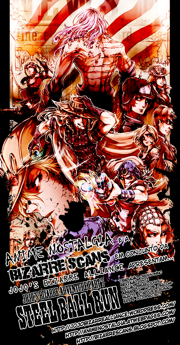 Read JoJo's Bizarre Adventure Part 7  Steel Ball Run PT-BR Manga Online