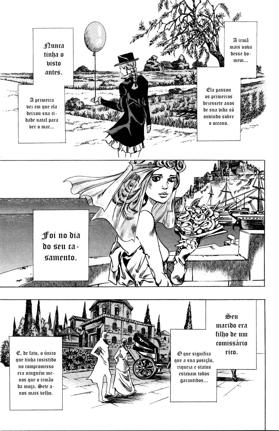 Read JoJo's Bizarre Adventure Part 7  Steel Ball Run PT-BR Manga Online