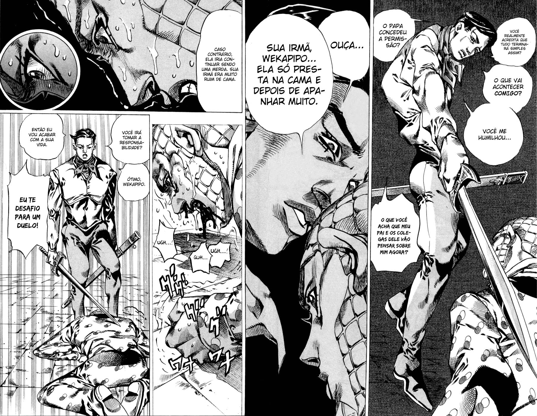 Read JoJo's Bizarre Adventure Part 7  Steel Ball Run PT-BR Manga Online