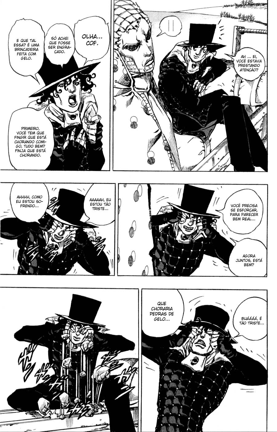 Read JoJo's Bizarre Adventure Part 7  Steel Ball Run PT-BR Manga Online