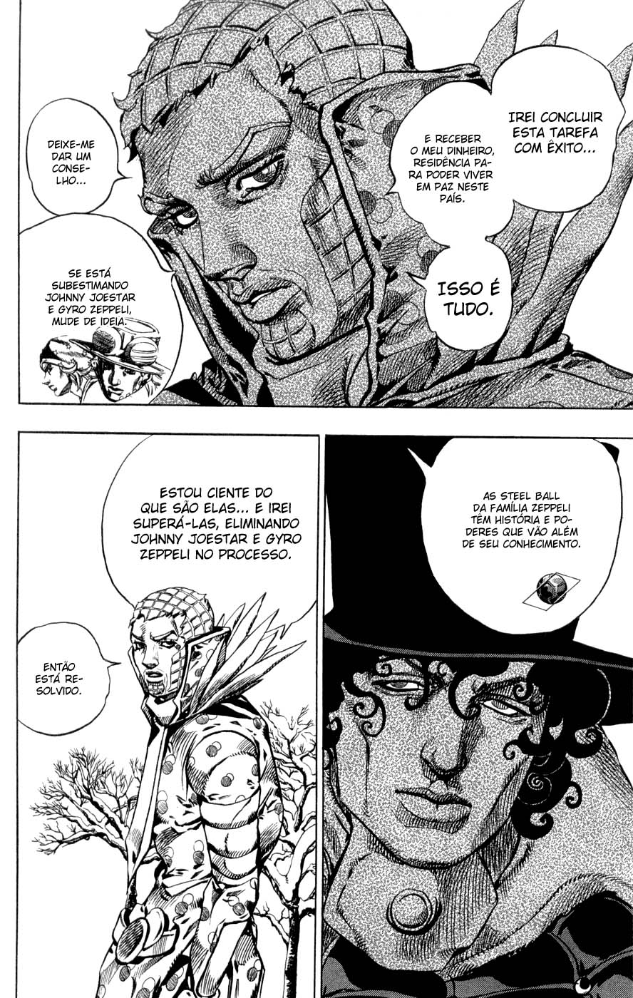 Read JoJo's Bizarre Adventure Part 7  Steel Ball Run PT-BR Manga Online