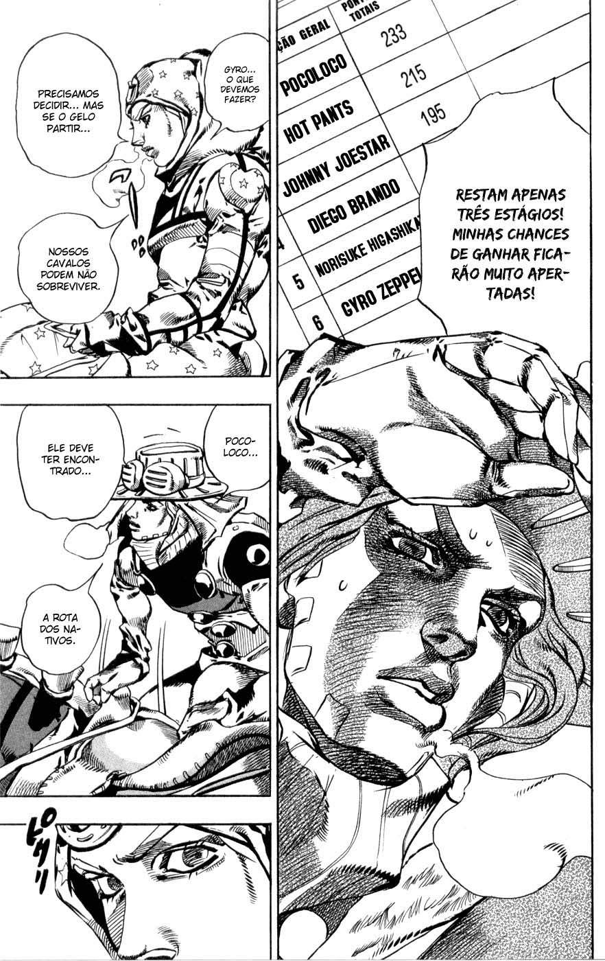 Read JoJo's Bizarre Adventure Part 7  Steel Ball Run PT-BR Manga Online
