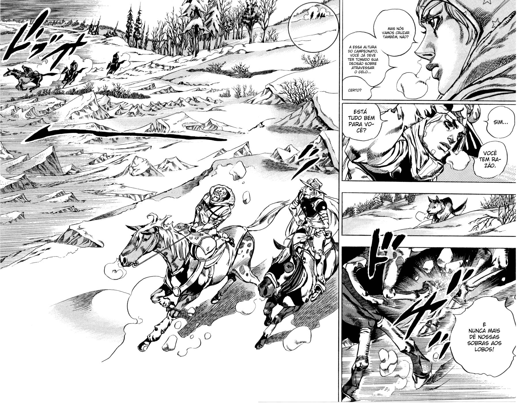 Read JoJo's Bizarre Adventure Part 7  Steel Ball Run PT-BR Manga Online