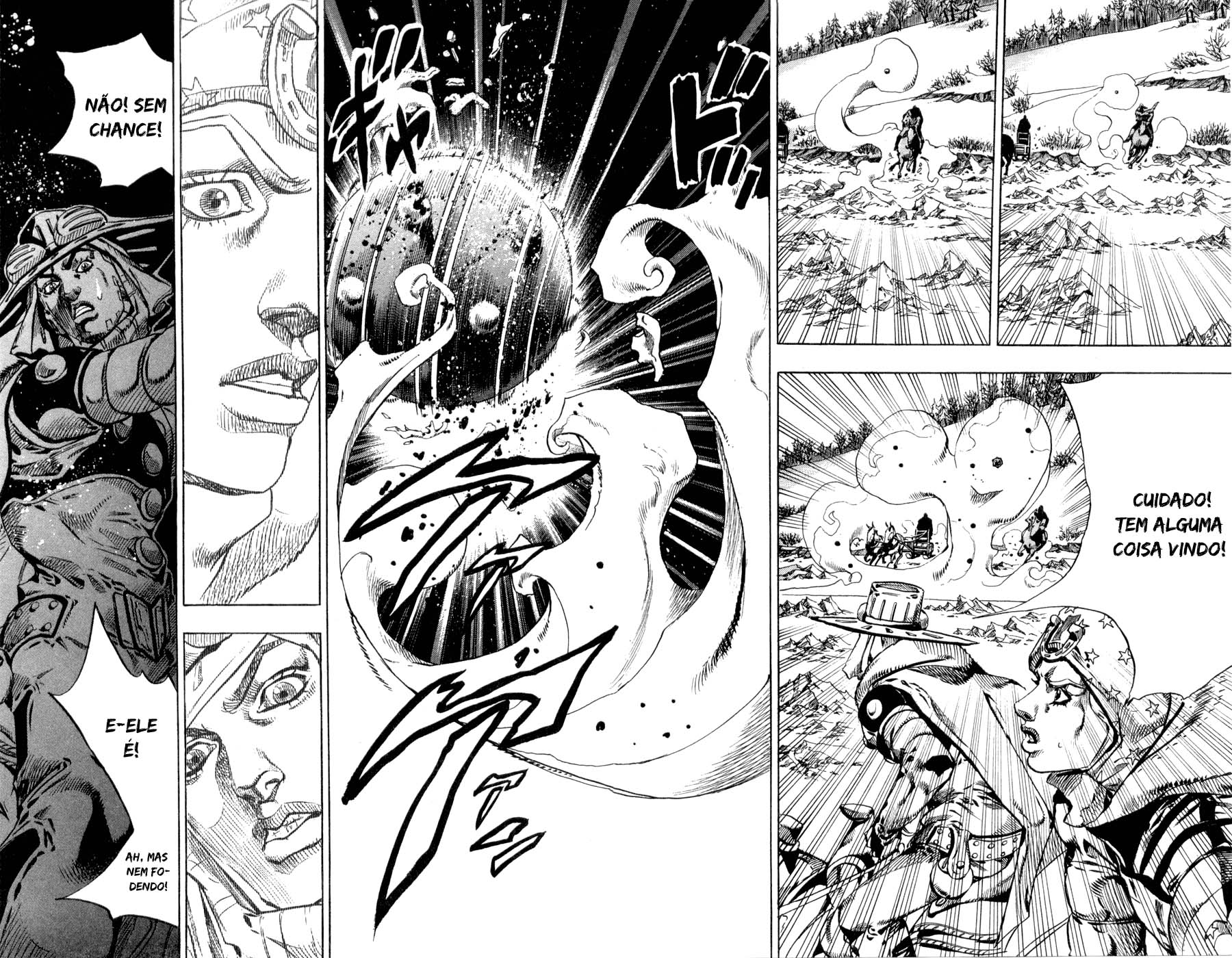 Read JoJo's Bizarre Adventure Part 7  Steel Ball Run PT-BR Manga Online