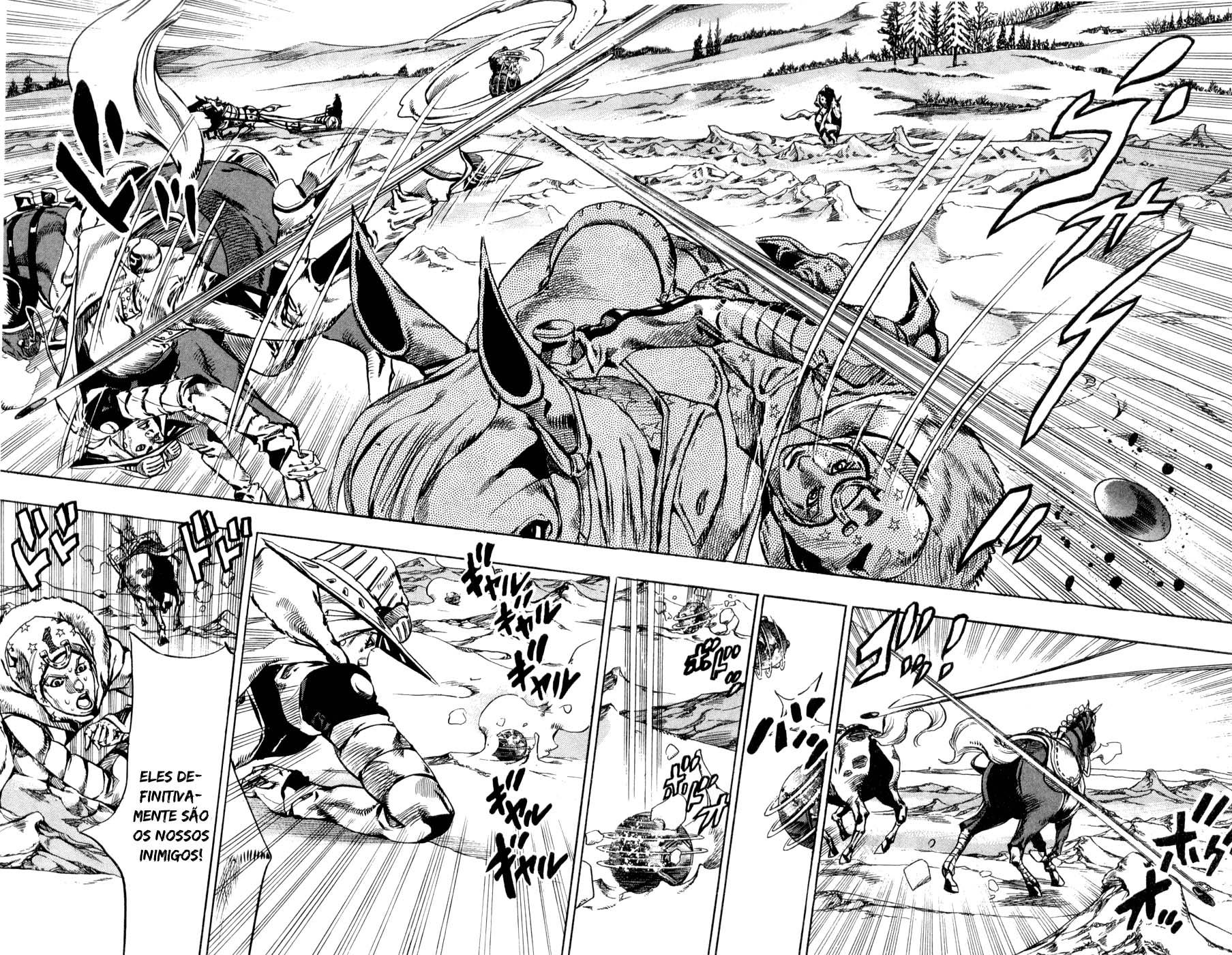 Read JoJo's Bizarre Adventure Part 7  Steel Ball Run PT-BR Manga Online