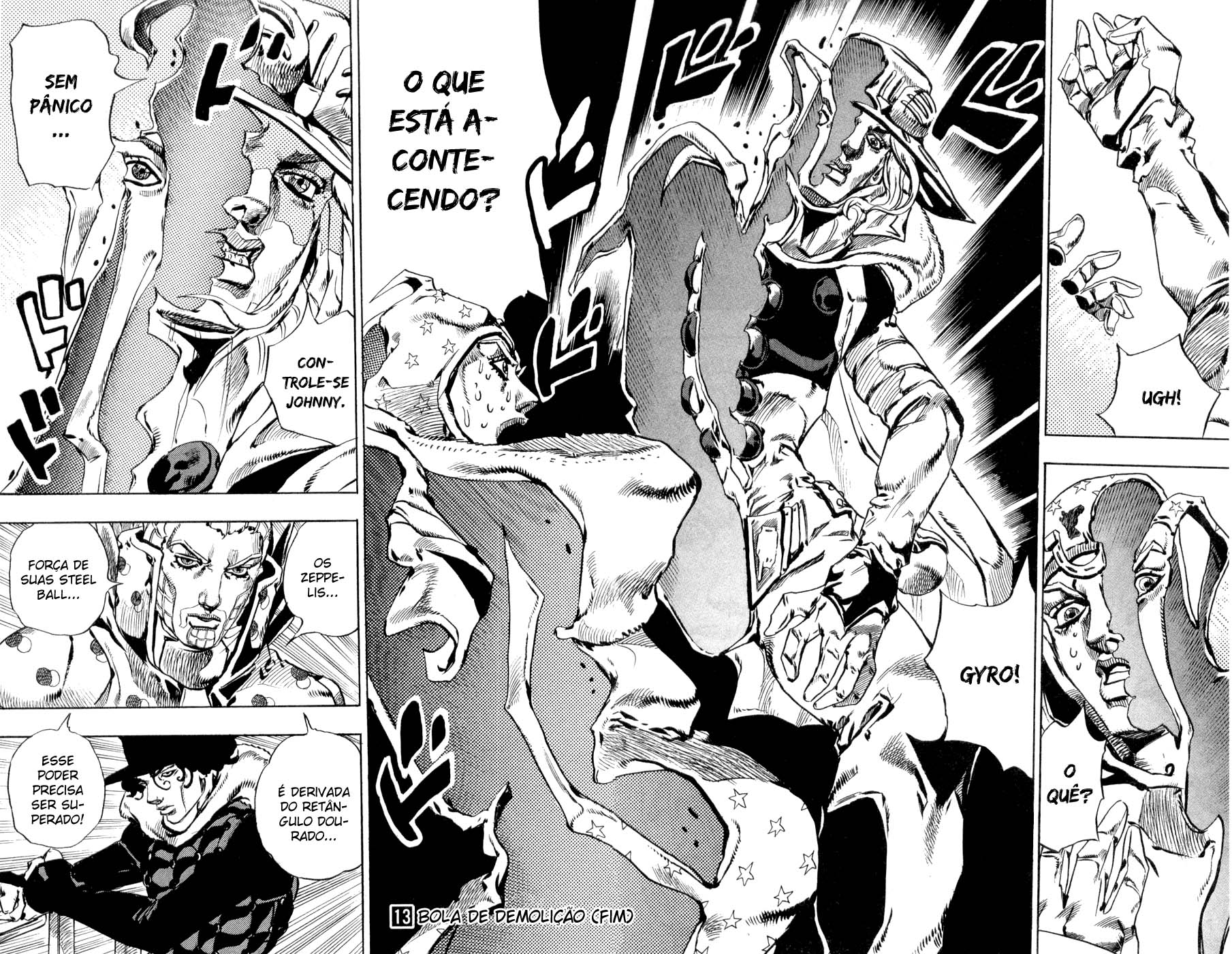 Read JoJo's Bizarre Adventure Part 7  Steel Ball Run PT-BR Manga Online