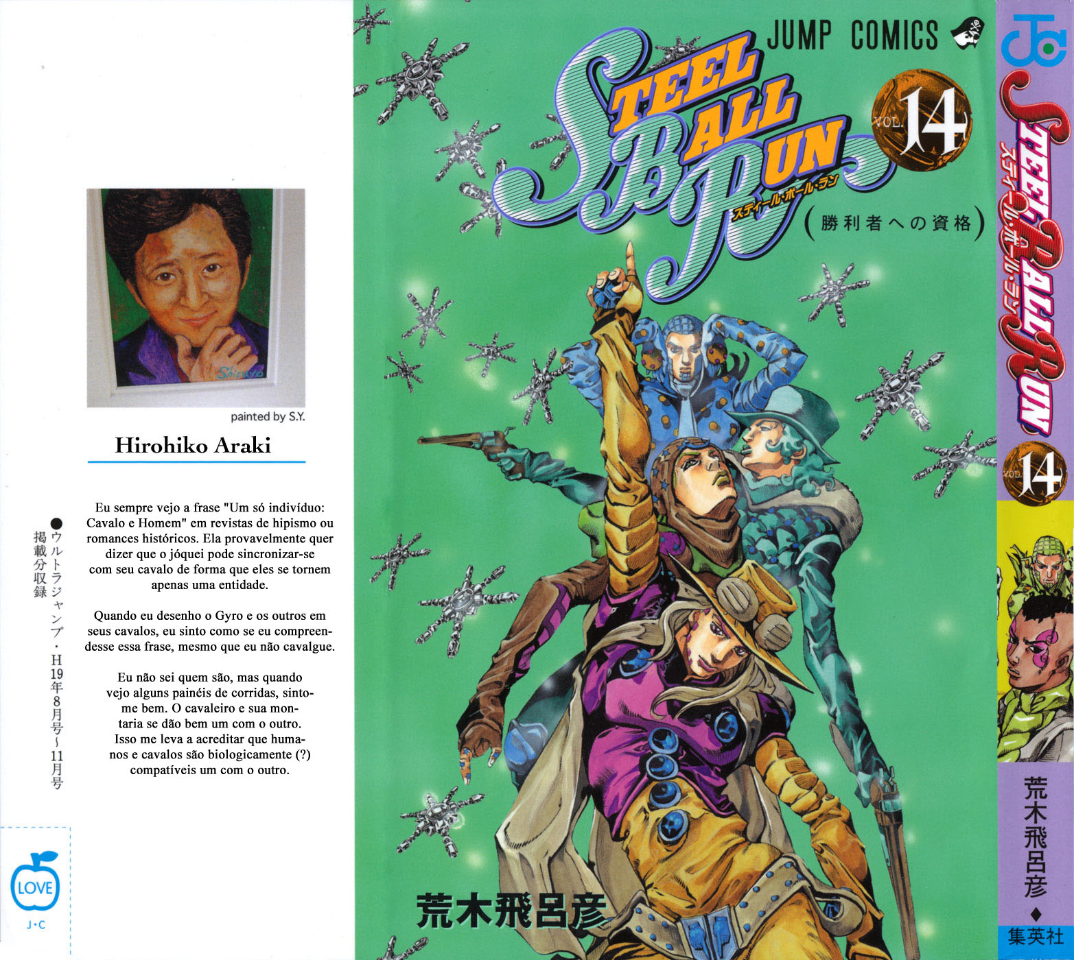 Read JoJo's Bizarre Adventure Part 7  Steel Ball Run PT-BR Manga Online