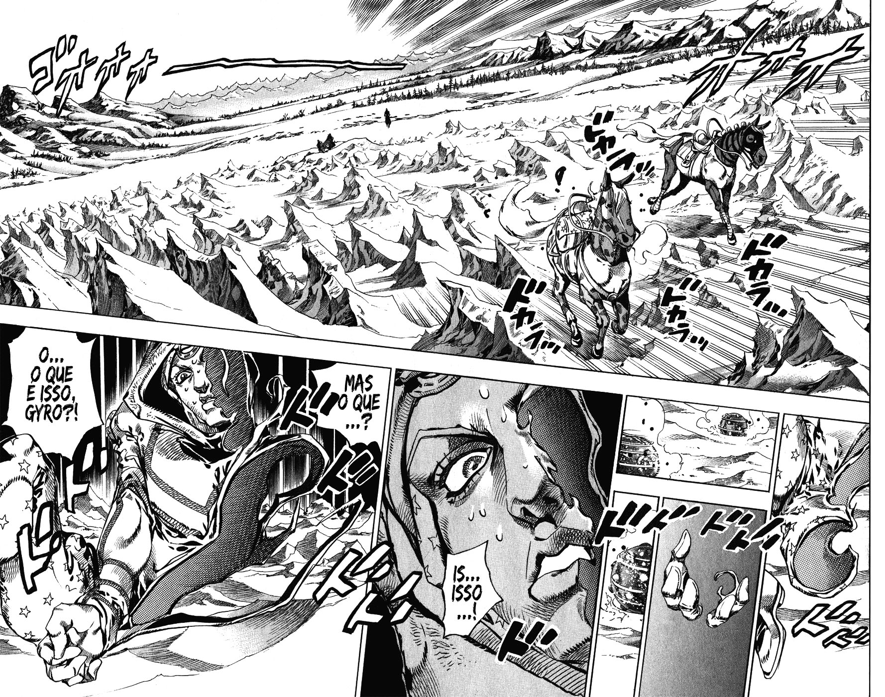 Read JoJo's Bizarre Adventure Part 7  Steel Ball Run PT-BR Manga Online