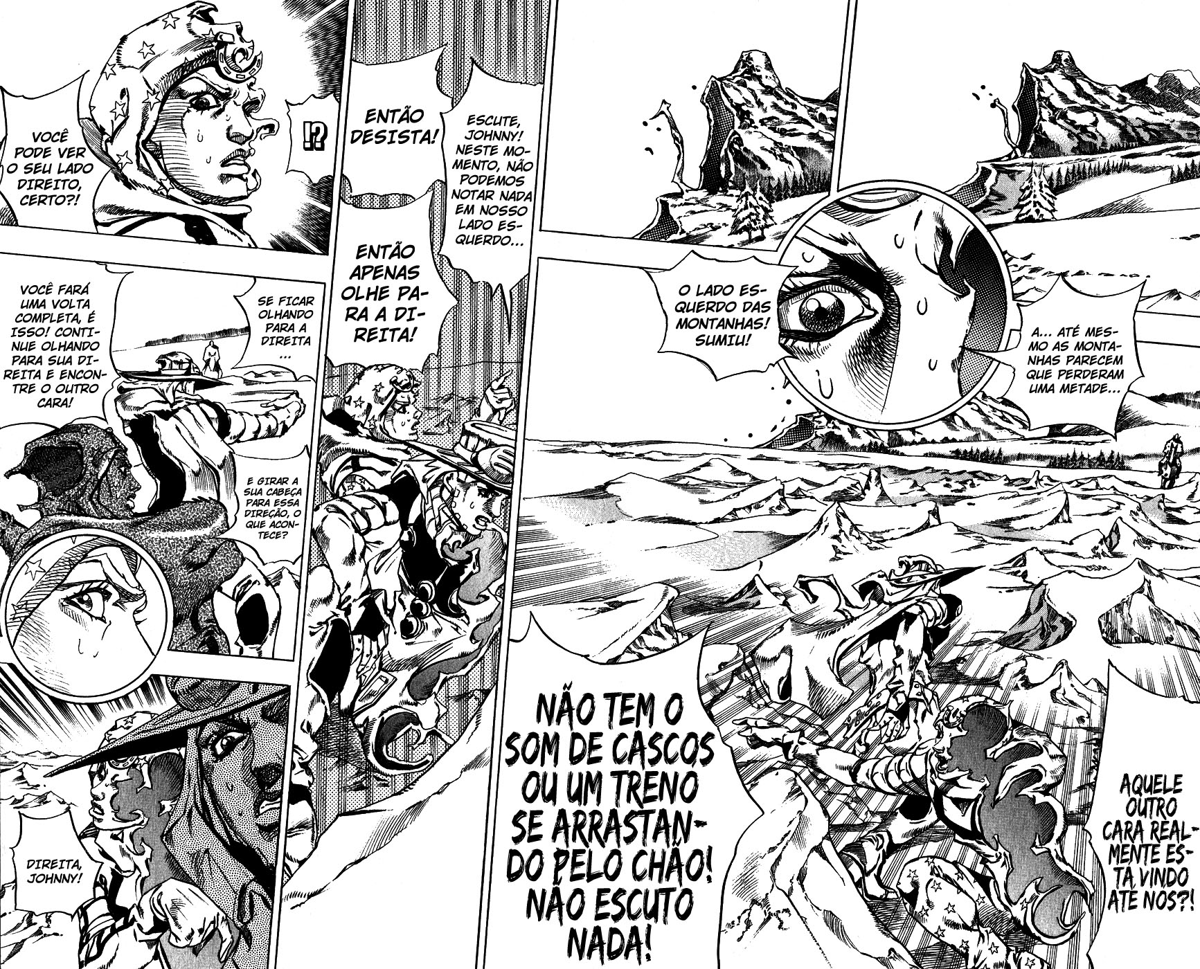 Read JoJo's Bizarre Adventure Part 7  Steel Ball Run PT-BR Manga Online