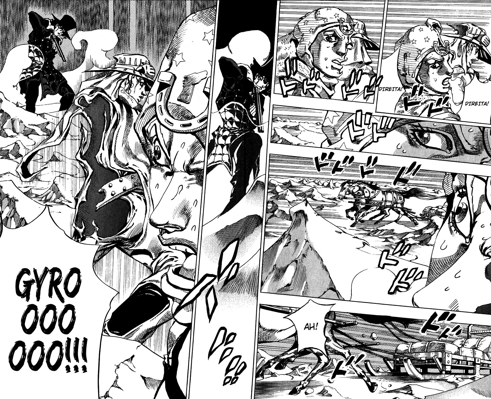 Read JoJo's Bizarre Adventure Part 7  Steel Ball Run PT-BR Manga Online