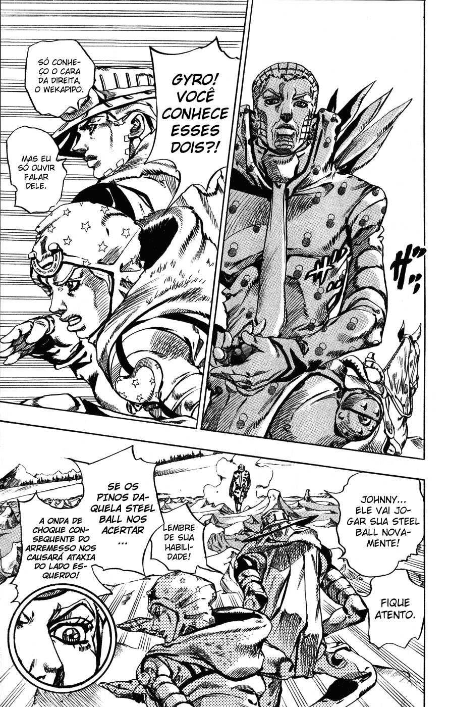 Read JoJo's Bizarre Adventure Part 7  Steel Ball Run PT-BR Manga Online