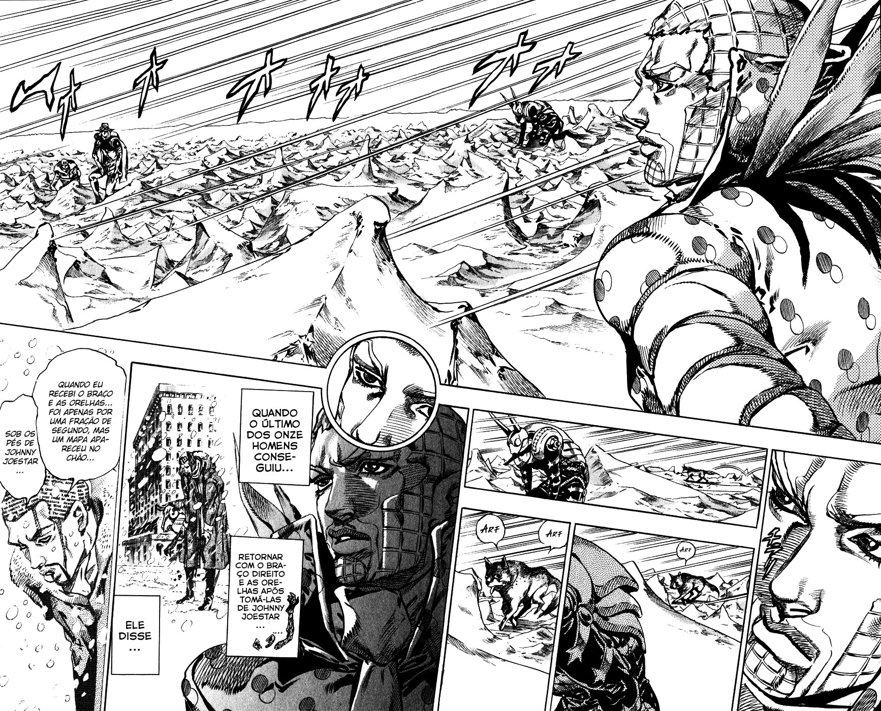 Read JoJo's Bizarre Adventure Part 7  Steel Ball Run PT-BR Manga Online