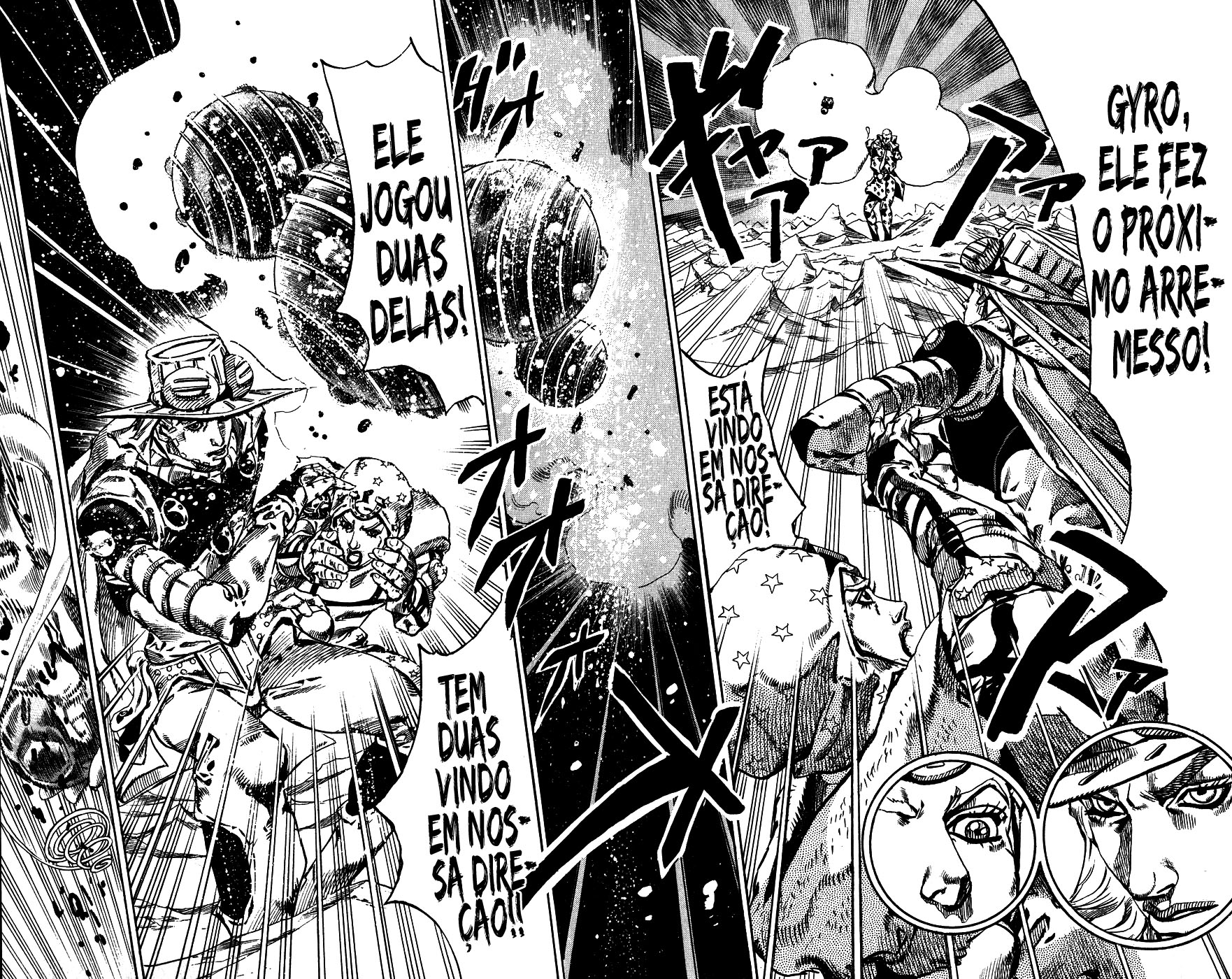 Read JoJo's Bizarre Adventure Part 7  Steel Ball Run PT-BR Manga Online