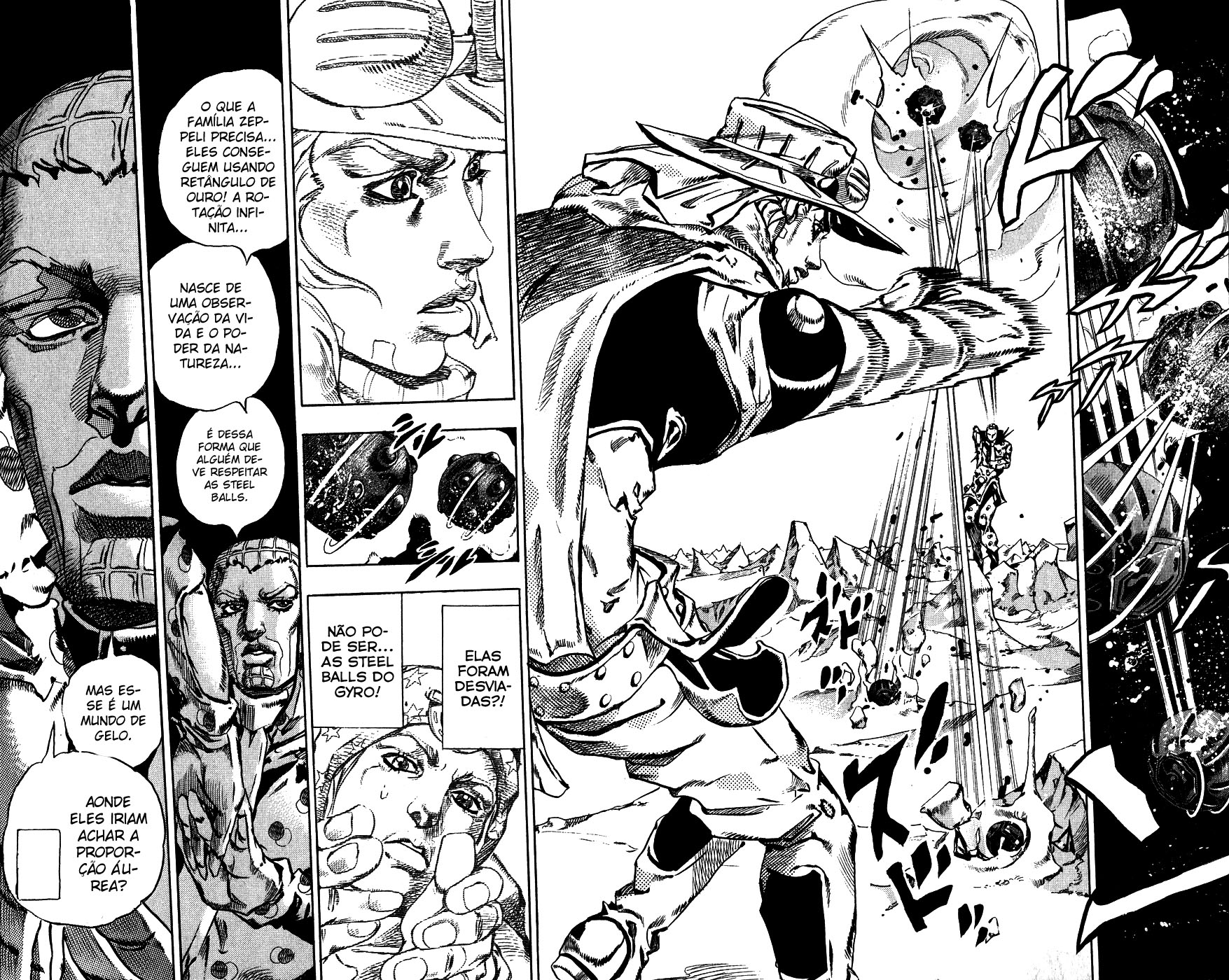 Read JoJo's Bizarre Adventure Part 7  Steel Ball Run PT-BR Manga Online