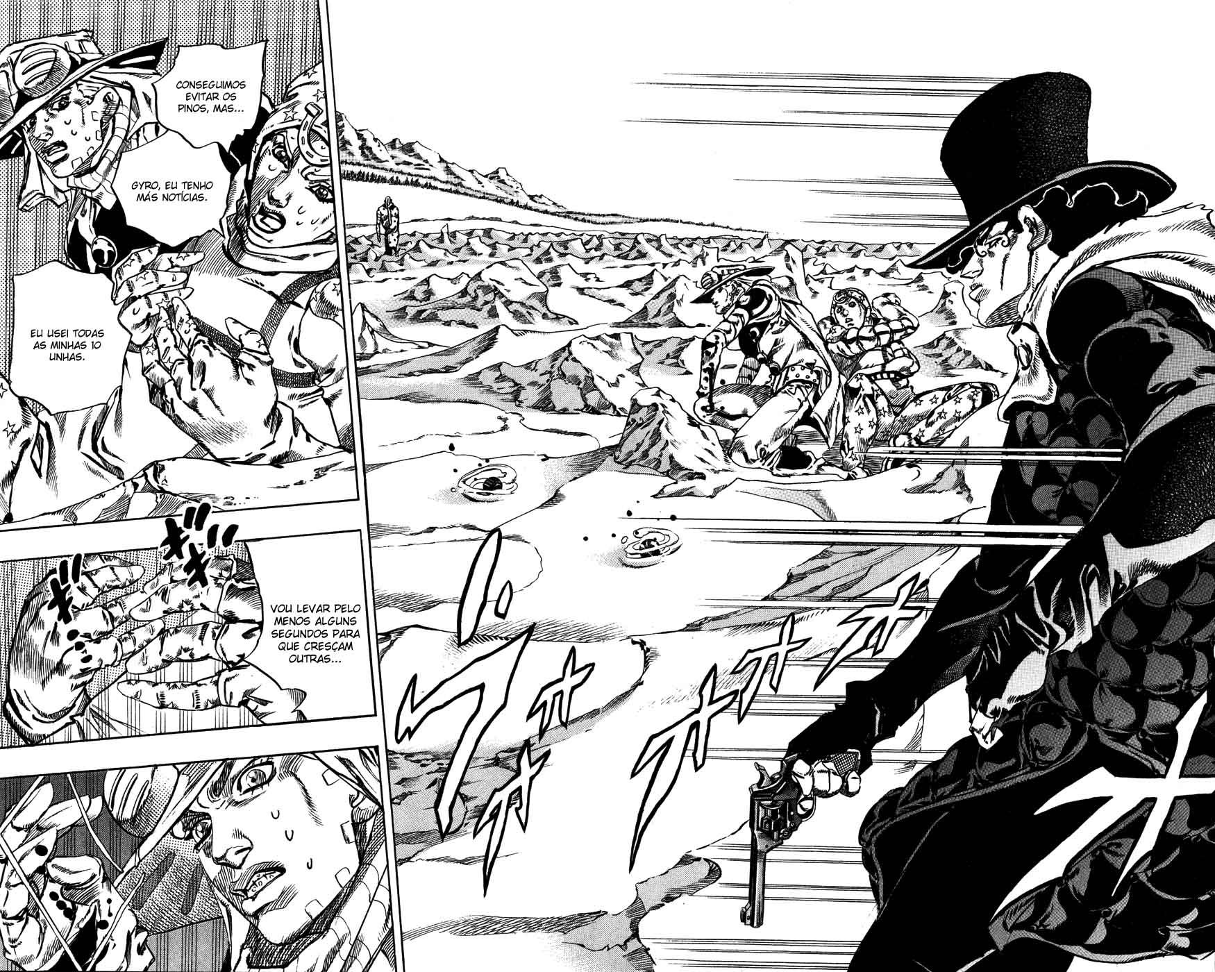 Read JoJo's Bizarre Adventure Part 7  Steel Ball Run PT-BR Manga Online