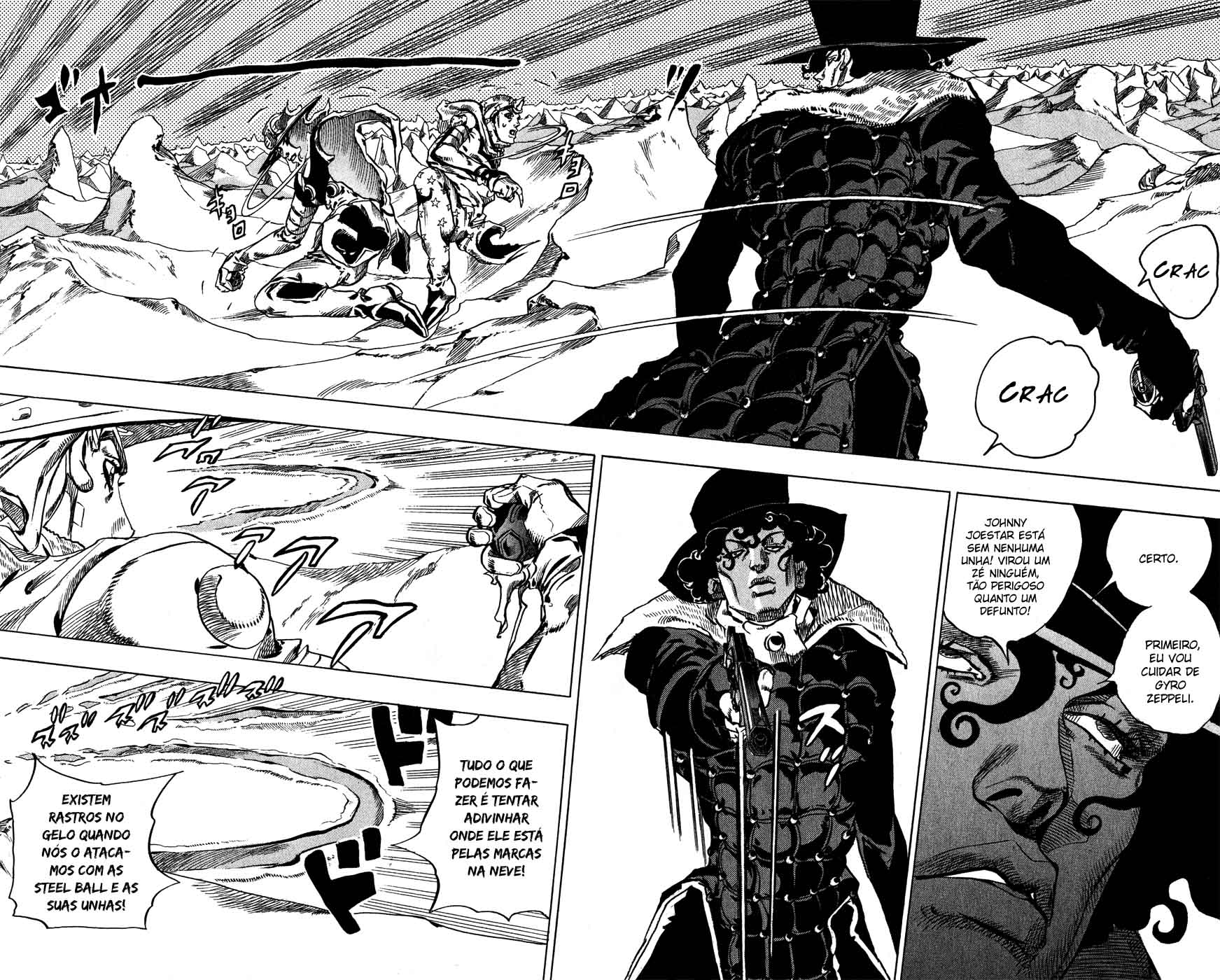 Read JoJo's Bizarre Adventure Part 7  Steel Ball Run PT-BR Manga Online