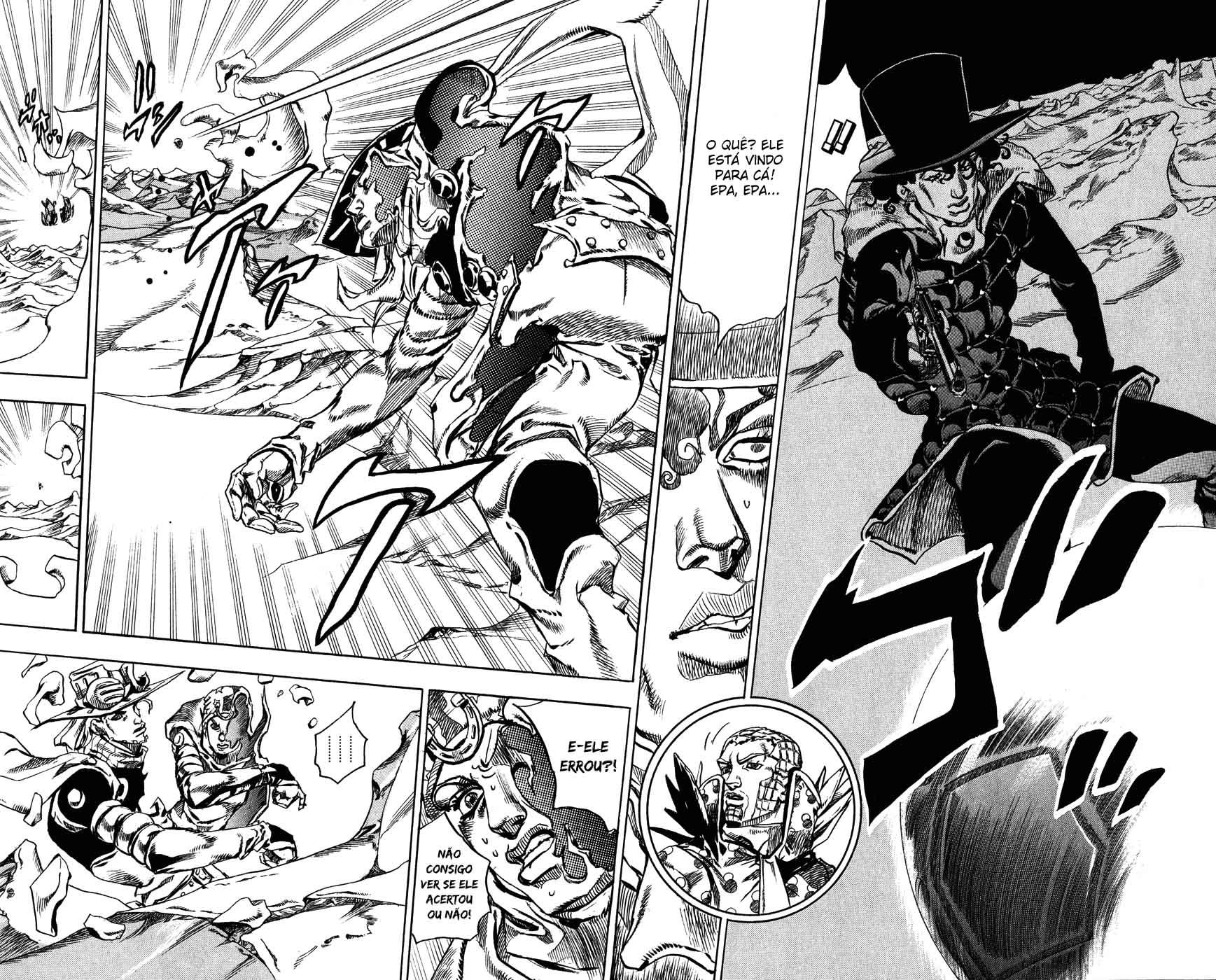 Read JoJo's Bizarre Adventure Part 7  Steel Ball Run PT-BR Manga Online