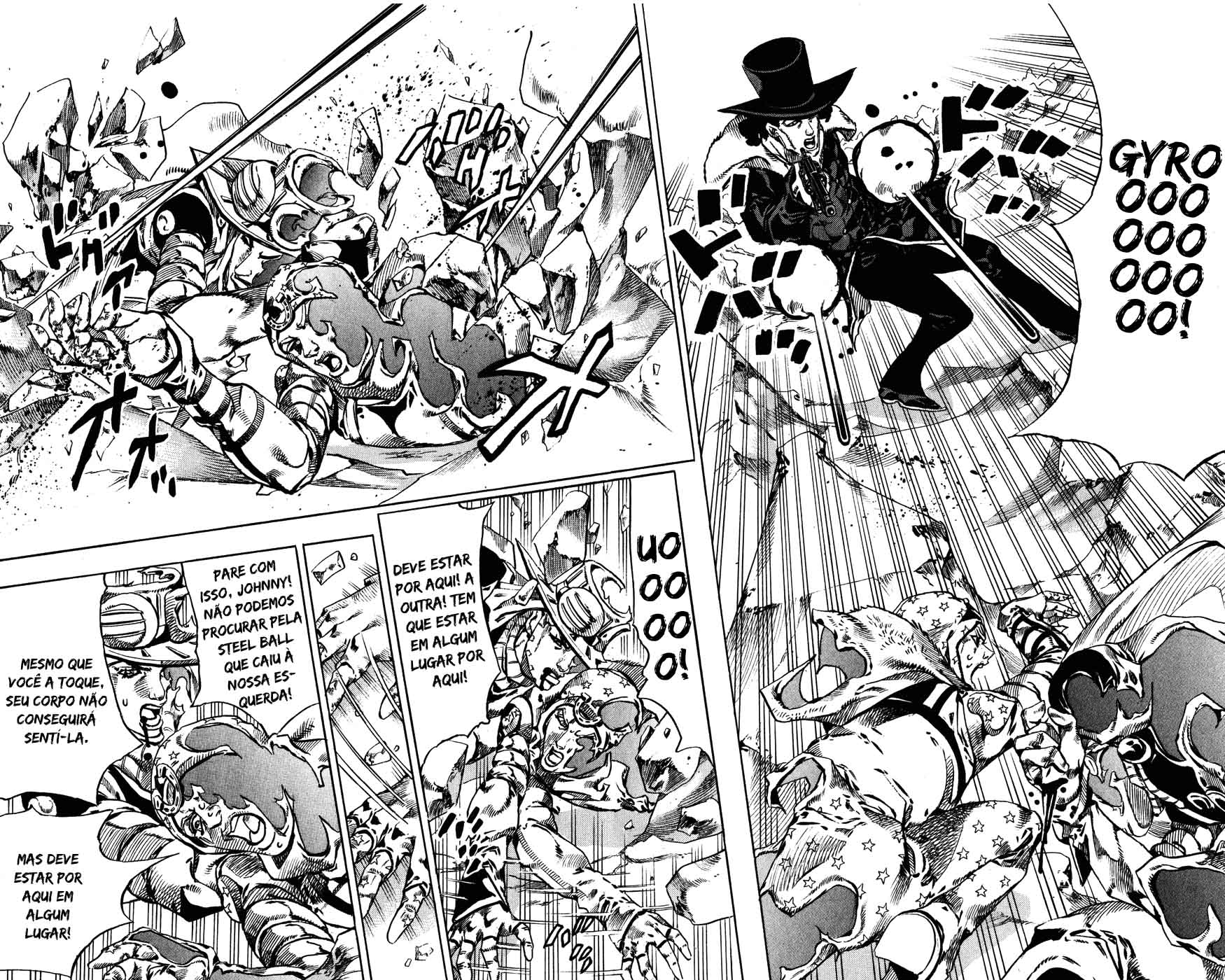 Read JoJo's Bizarre Adventure Part 7  Steel Ball Run PT-BR Manga Online