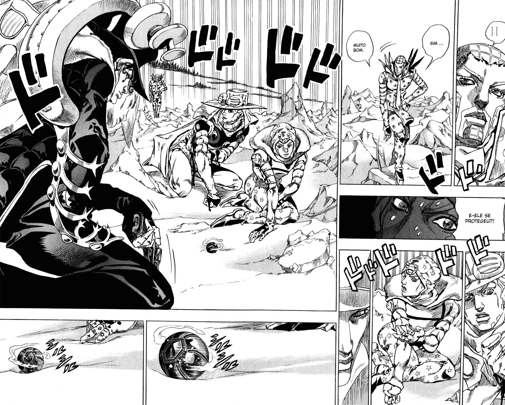 Read JoJo's Bizarre Adventure Part 7  Steel Ball Run PT-BR Manga Online