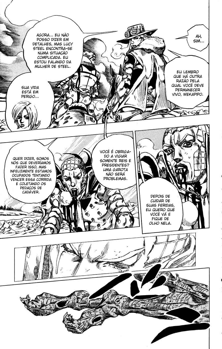 Read JoJo's Bizarre Adventure Part 7  Steel Ball Run PT-BR Manga Online