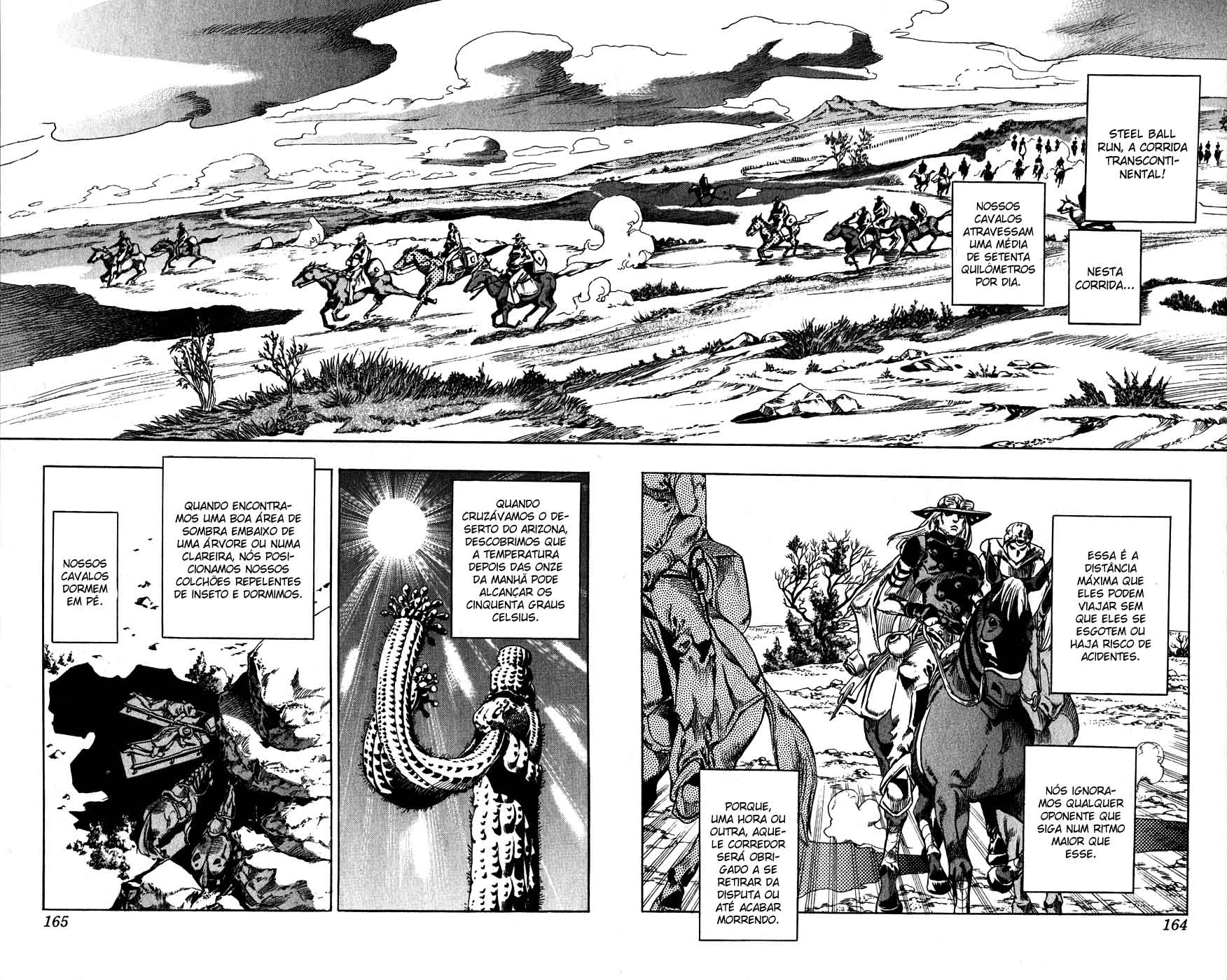 Read JoJo's Bizarre Adventure Part 7  Steel Ball Run PT-BR Manga Online
