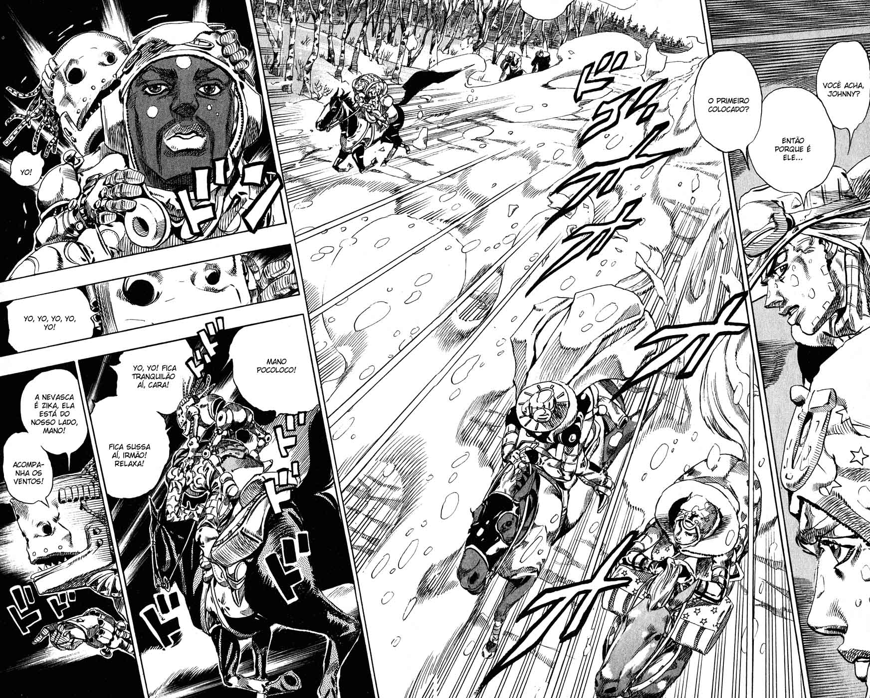 Read JoJo's Bizarre Adventure Part 7  Steel Ball Run PT-BR Manga Online