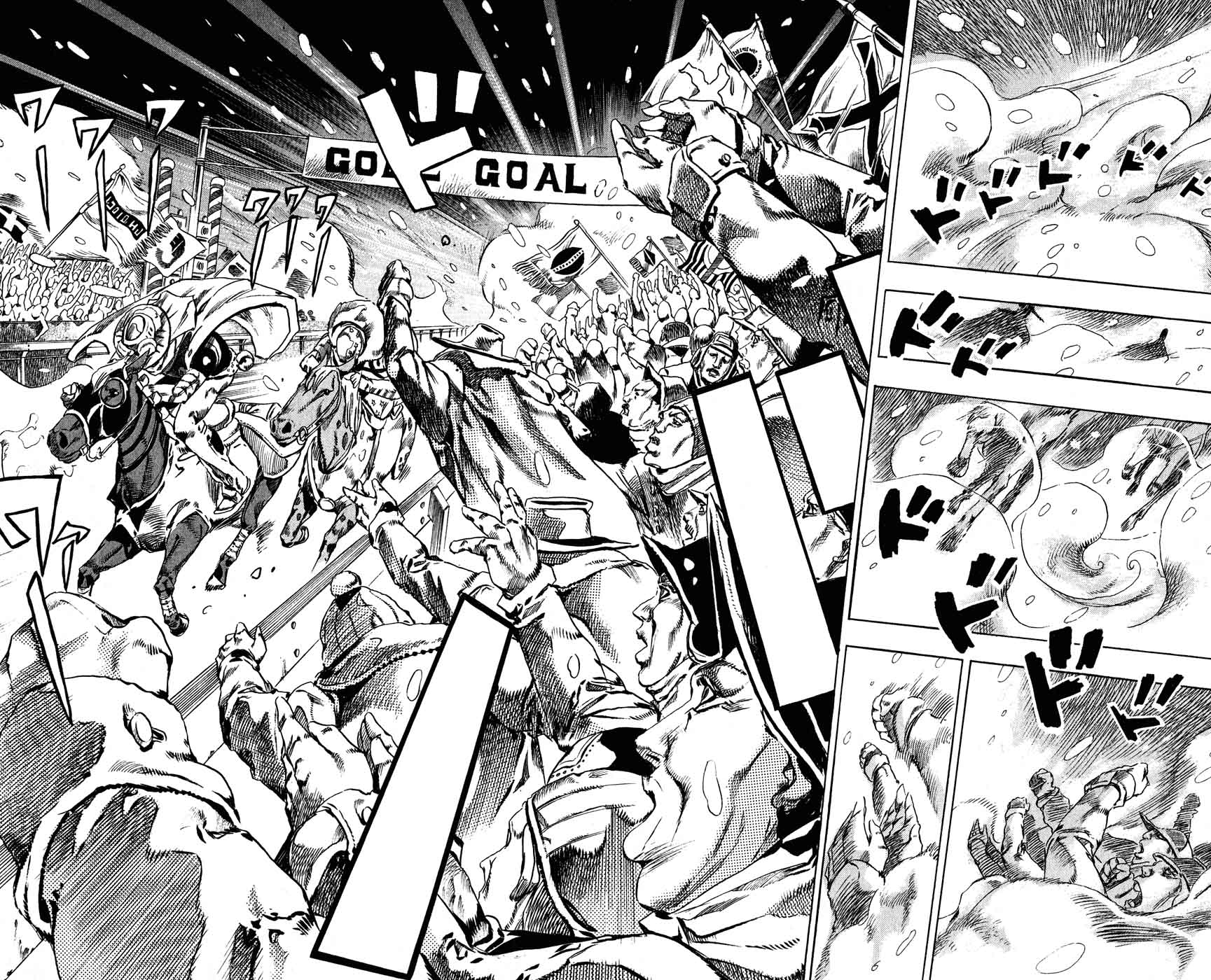 Read JoJo's Bizarre Adventure Part 7  Steel Ball Run PT-BR Manga Online