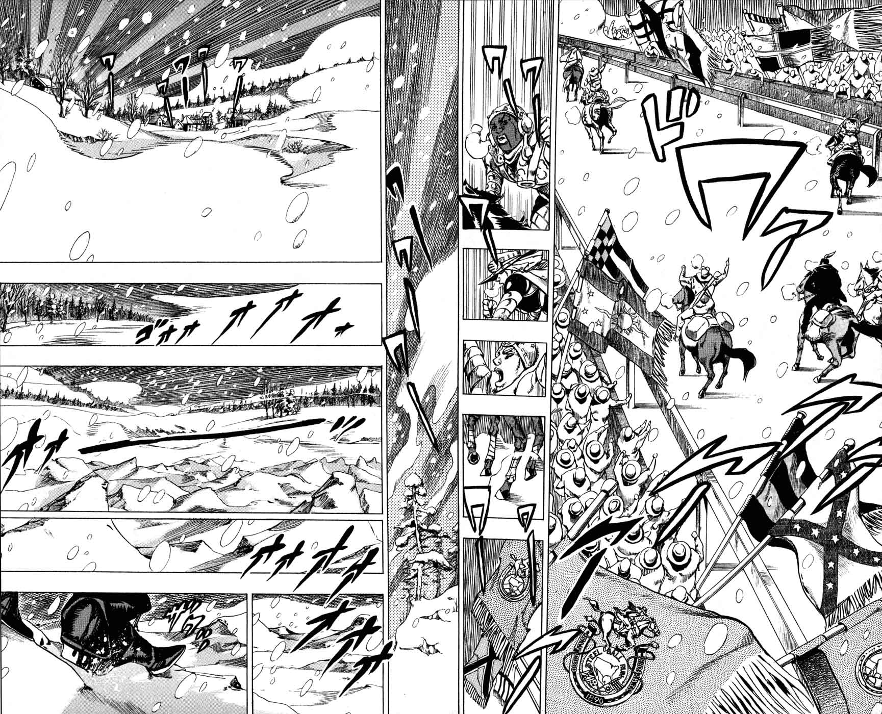 Read JoJo's Bizarre Adventure Part 7  Steel Ball Run PT-BR Manga Online