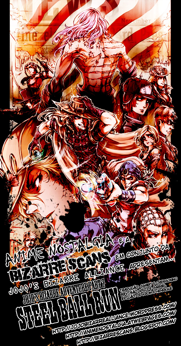 Read JoJo's Bizarre Adventure Part 7  Steel Ball Run PT-BR Manga Online