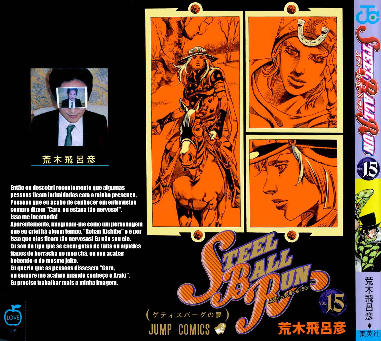 Read JoJo's Bizarre Adventure Part 7  Steel Ball Run PT-BR Manga Online