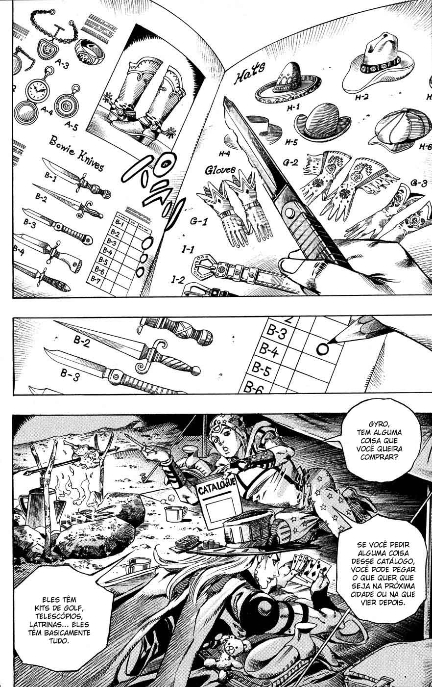 Read JoJo's Bizarre Adventure Part 7  Steel Ball Run PT-BR Manga Online