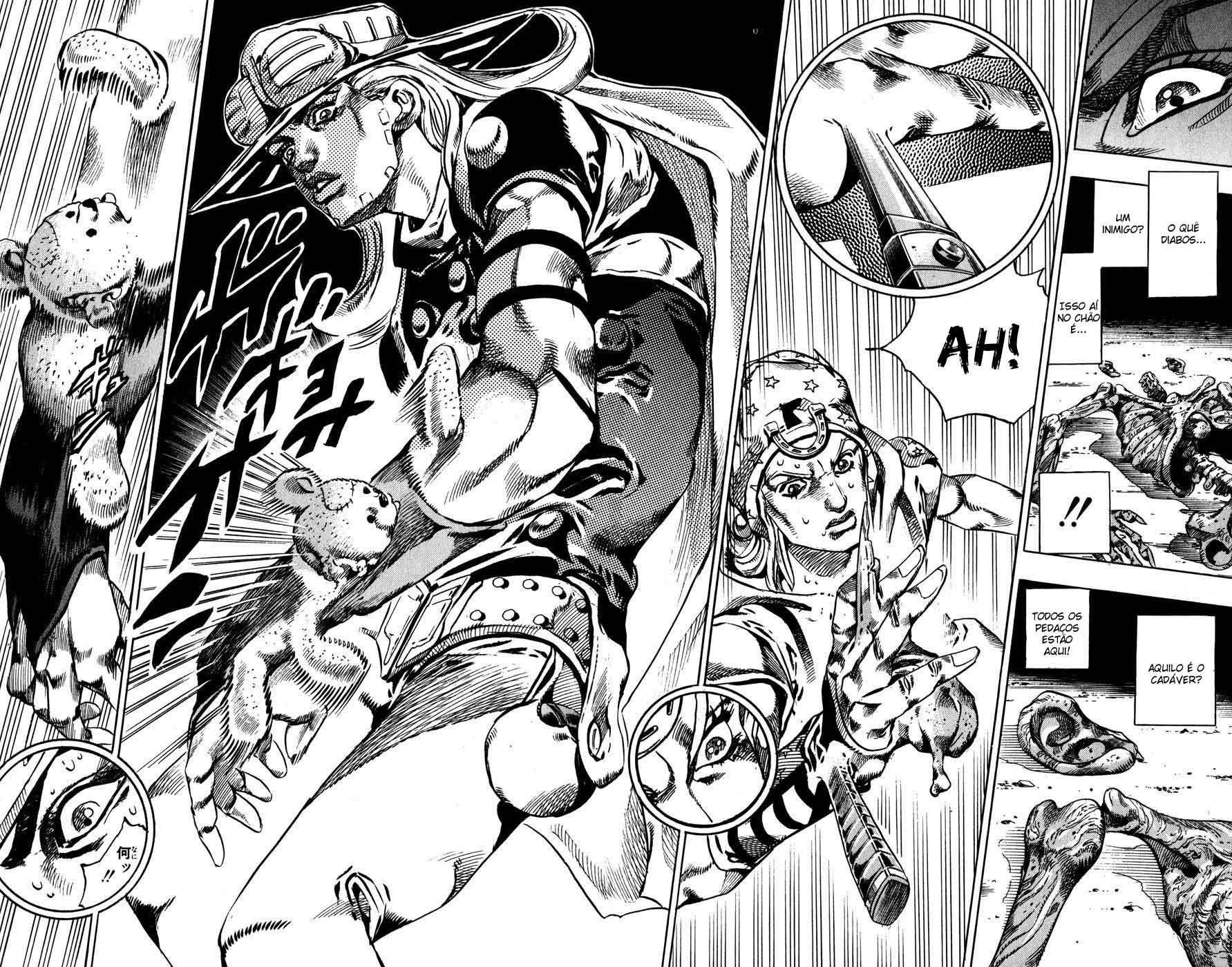 Read JoJo's Bizarre Adventure Part 7  Steel Ball Run PT-BR Manga Online