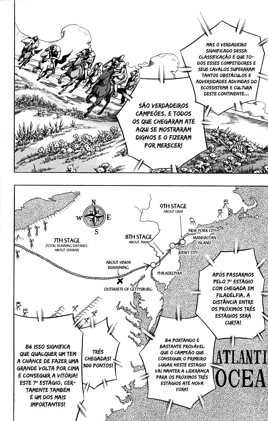 Read JoJo's Bizarre Adventure Part 7  Steel Ball Run PT-BR Manga Online