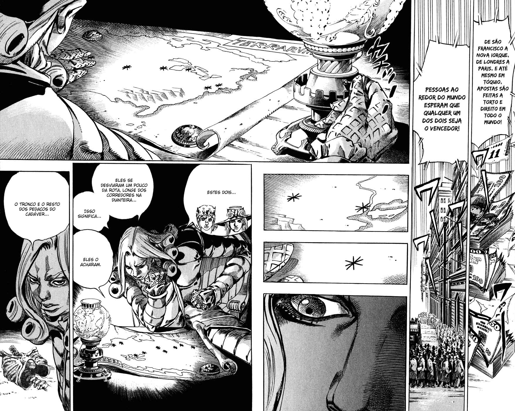Read JoJo's Bizarre Adventure Part 7  Steel Ball Run PT-BR Manga Online