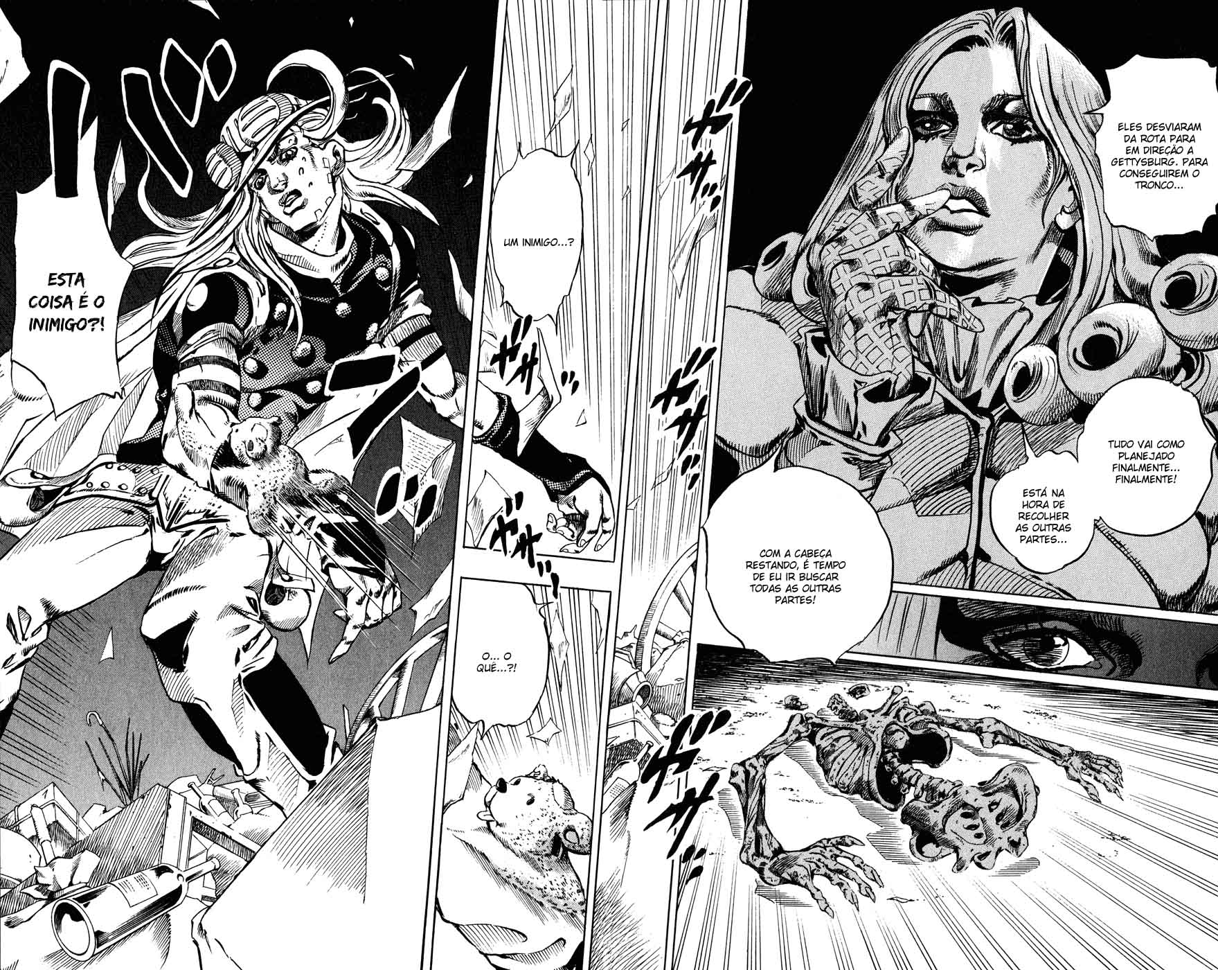 Read JoJo's Bizarre Adventure Part 7  Steel Ball Run PT-BR Manga Online