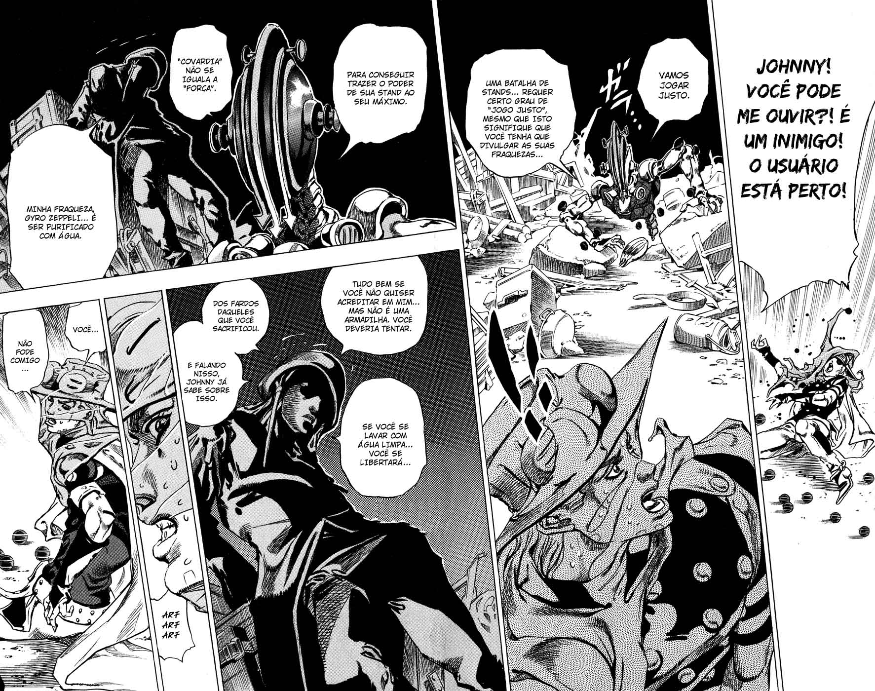 Read JoJo's Bizarre Adventure Part 7  Steel Ball Run PT-BR Manga Online