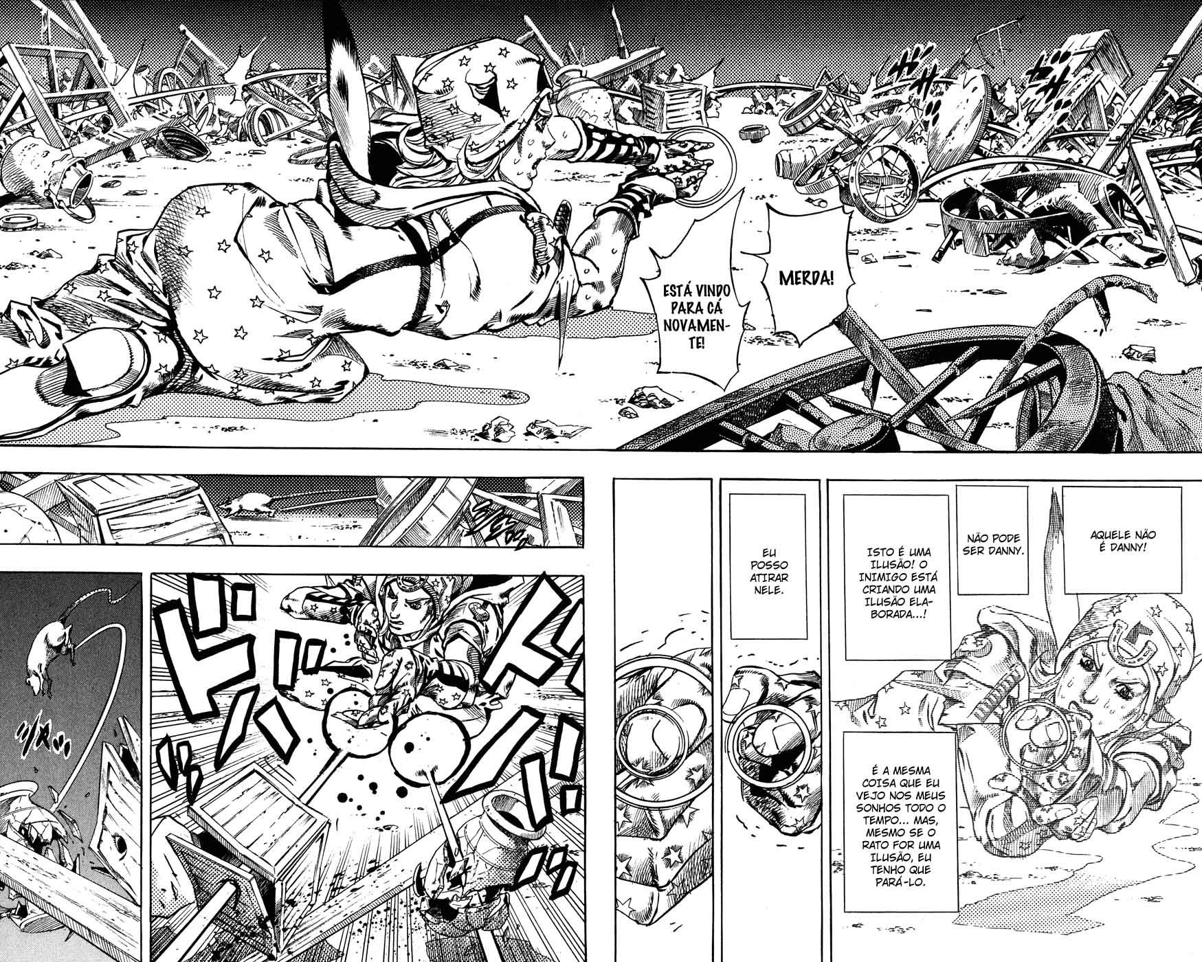 Read JoJo's Bizarre Adventure Part 7  Steel Ball Run PT-BR Manga Online