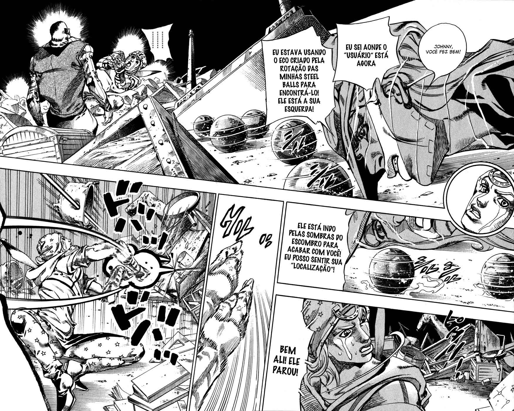 Read JoJo's Bizarre Adventure Part 7  Steel Ball Run PT-BR Manga Online