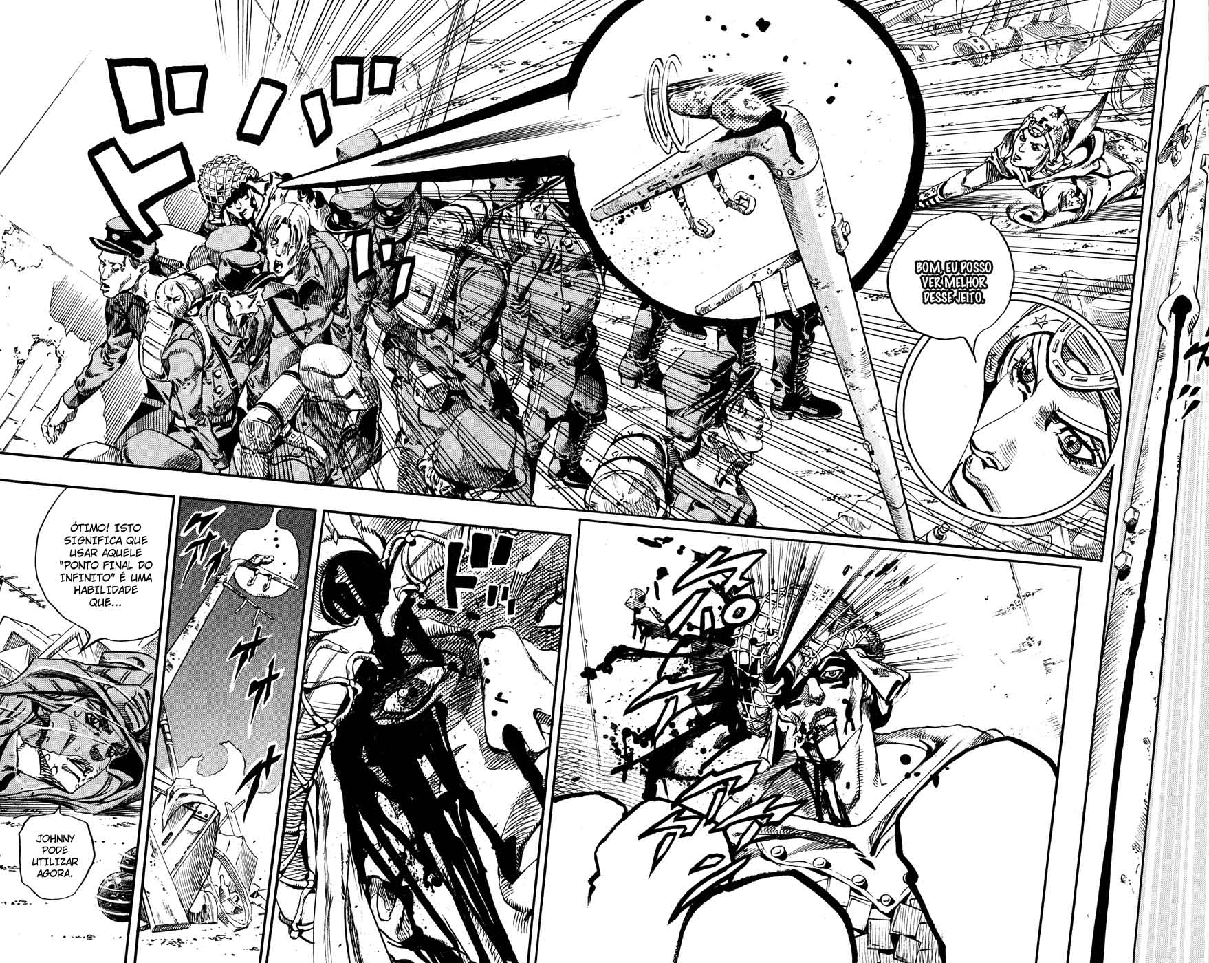 Read JoJo's Bizarre Adventure Part 7  Steel Ball Run PT-BR Manga Online