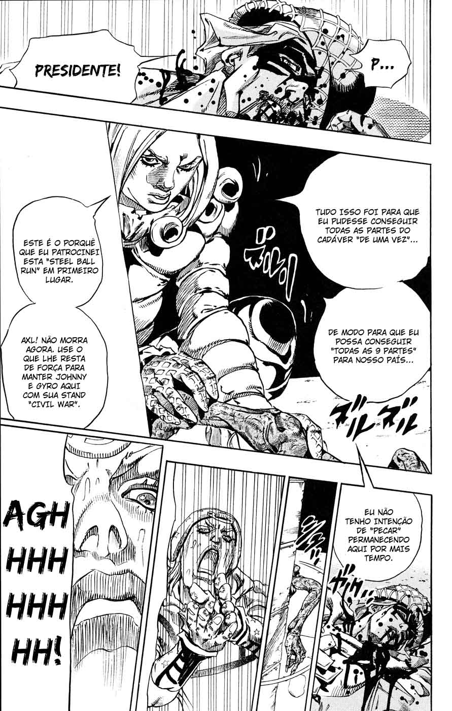 Read JoJo's Bizarre Adventure Part 7  Steel Ball Run PT-BR Manga Online